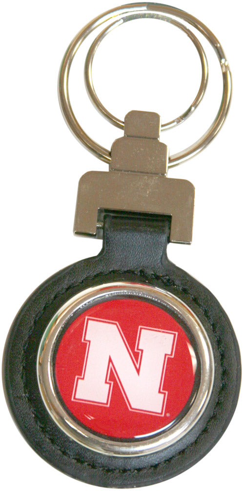 LEATHER ROUND KEY CHAIN
