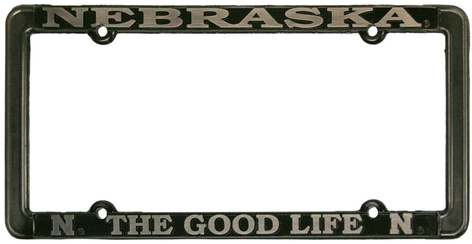 'NEB THE GOOD LIFE' LICENSE PLATE