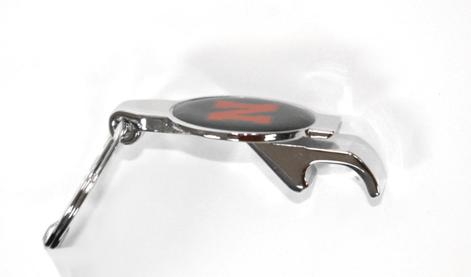 Black "N" Bottle Opener Key Ring
