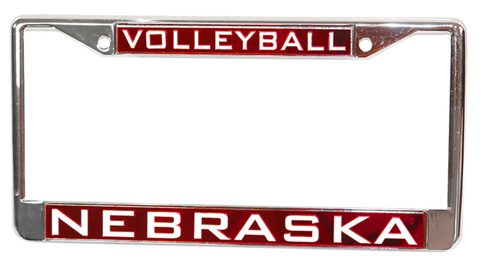 Chrome Nebraska Vollebyall License Frame