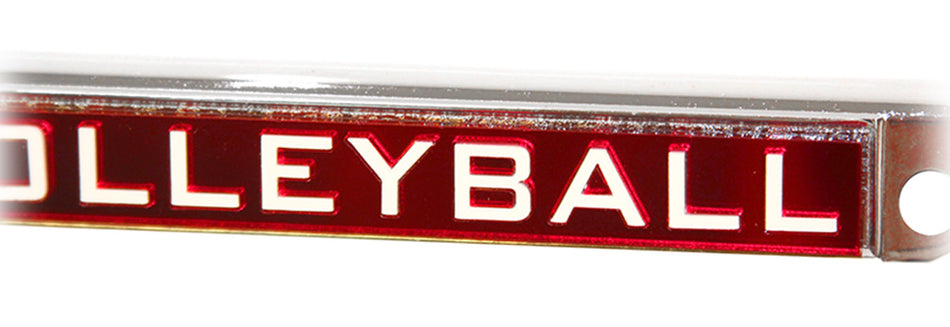 Chrome Nebraska Vollebyall License Frame