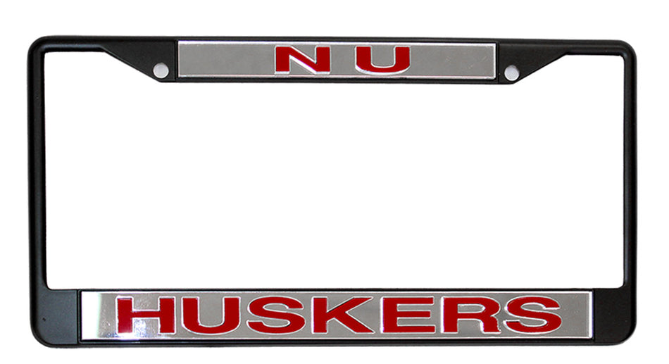 NU Huskers Metal License Frame
