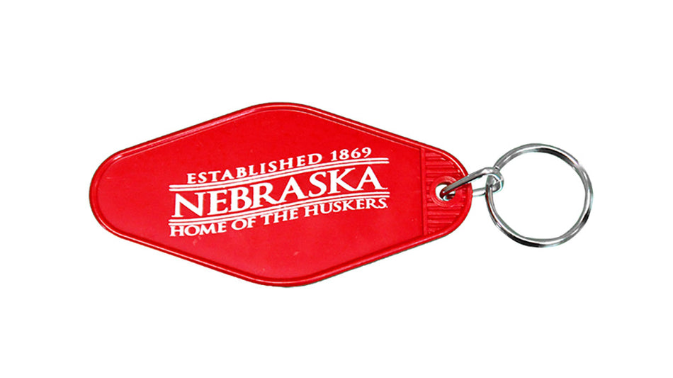 Nebraska Huskers Hotel Keytag