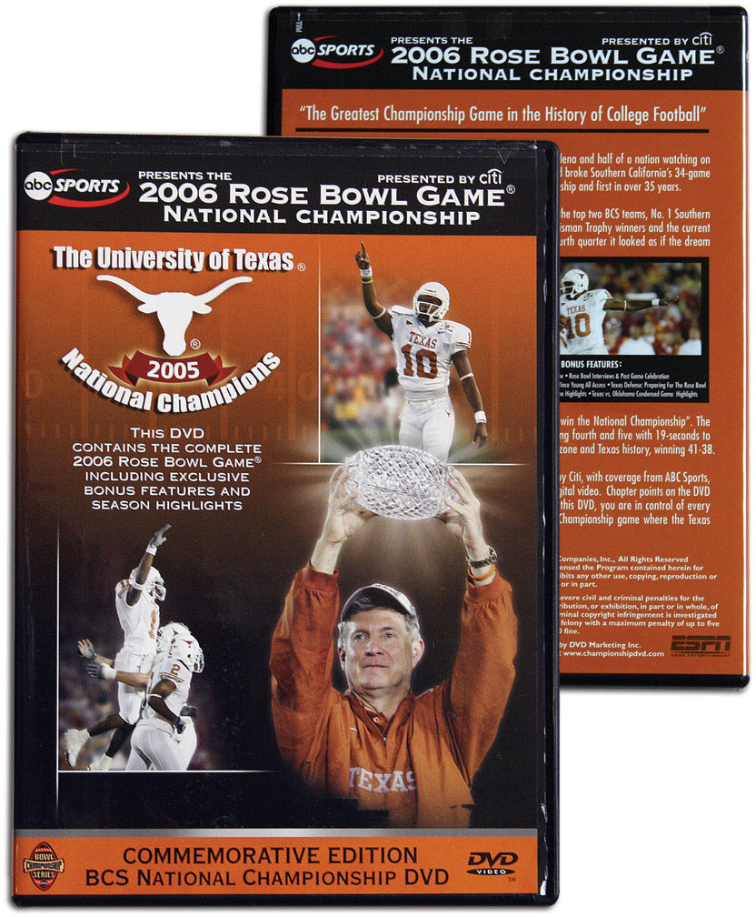 2006 Rose Bowl TV Broadcast