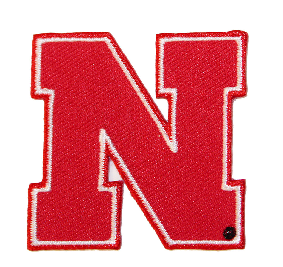 2 Inch Red N Huskers Patch