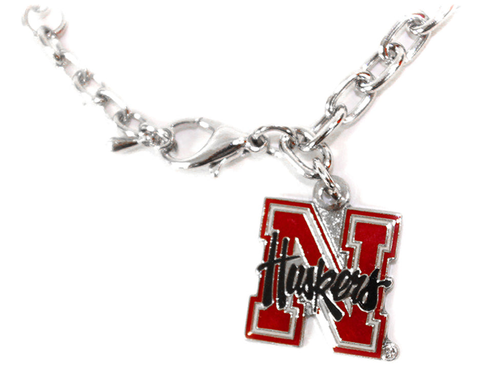 Nebraska Logo Bracelet