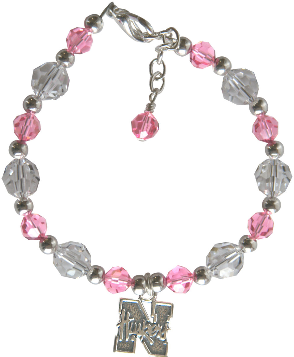 Pink Swarovski Crystal Bracelet