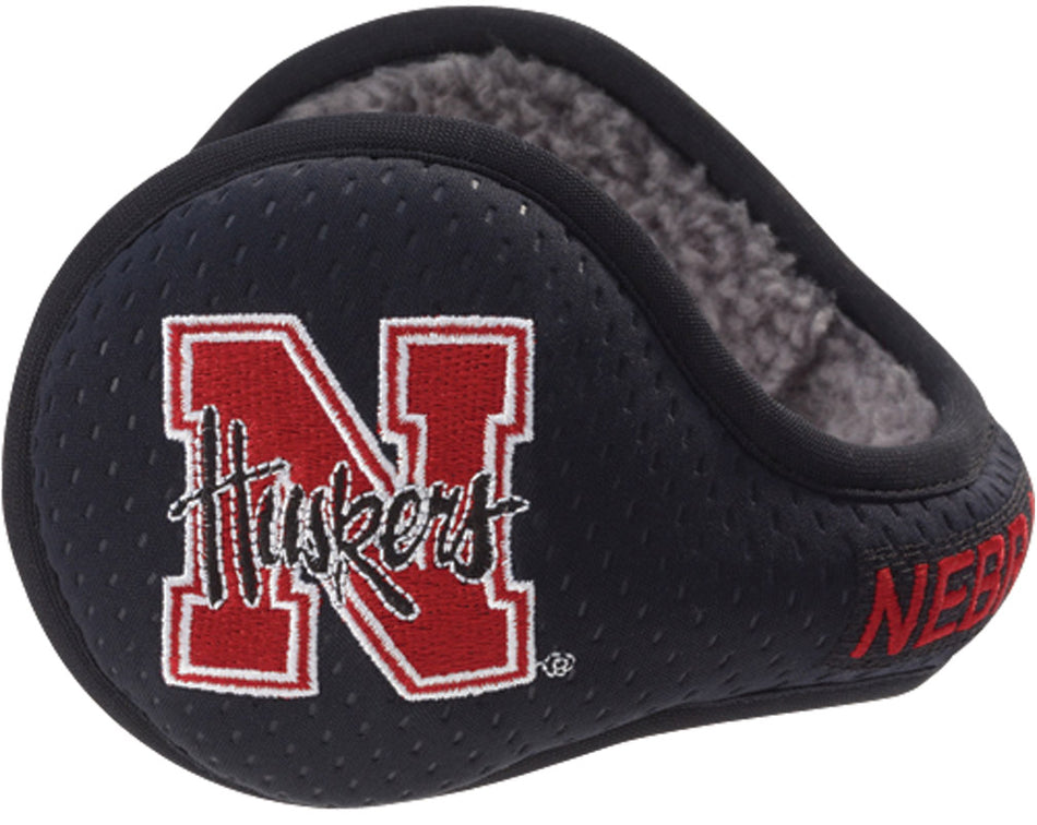 Black Fleece Ear Warmers