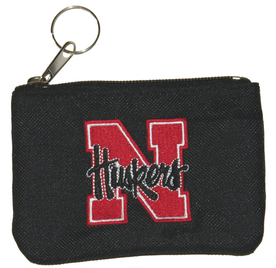 Black N Husker Coin Purse