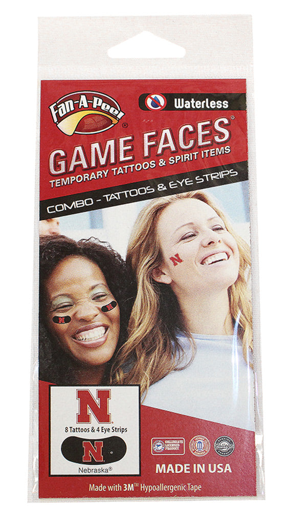 Combo Pack Waterless Tattoos & Eye Strips