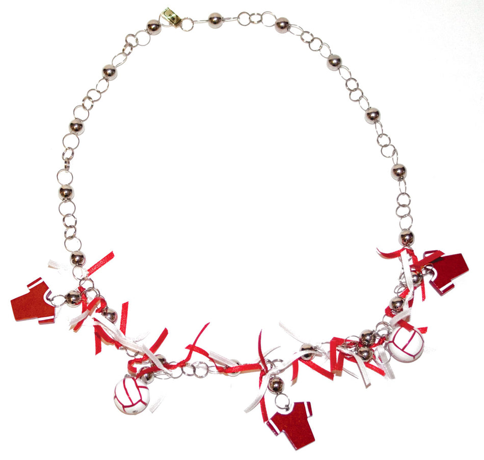 Volleyball Charm Necklace