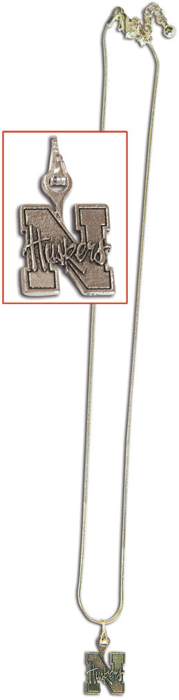 Silver Alloy N Husker Necklace