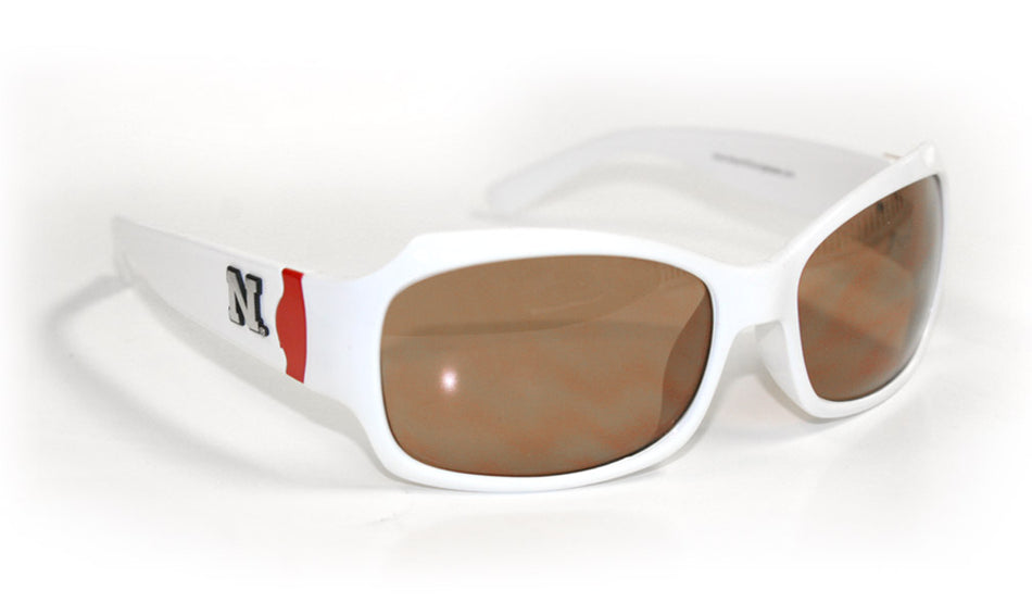 College Bombshell White Sunglasses