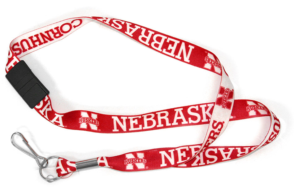 Nebraska Huskers Reversable Breakaway Laynard