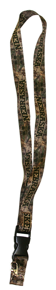 Camo Huskers Lanyard