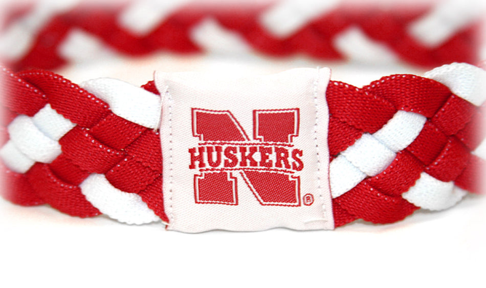 Nebraska Stretch Braided Headband