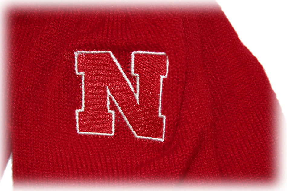 Nebraska N Knit Gloves