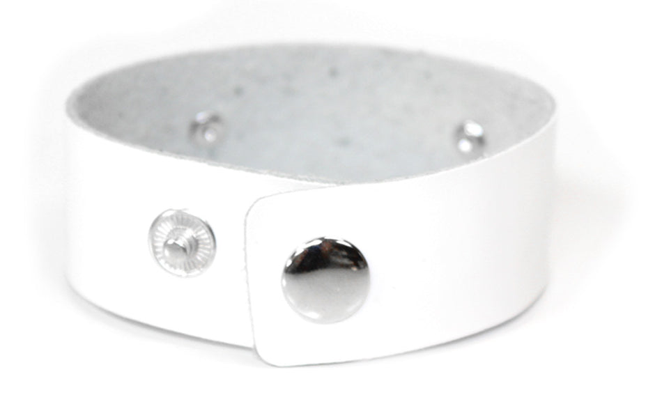 Nebraska Cornhuskers Rhinestone Leather Cuff Bracelet