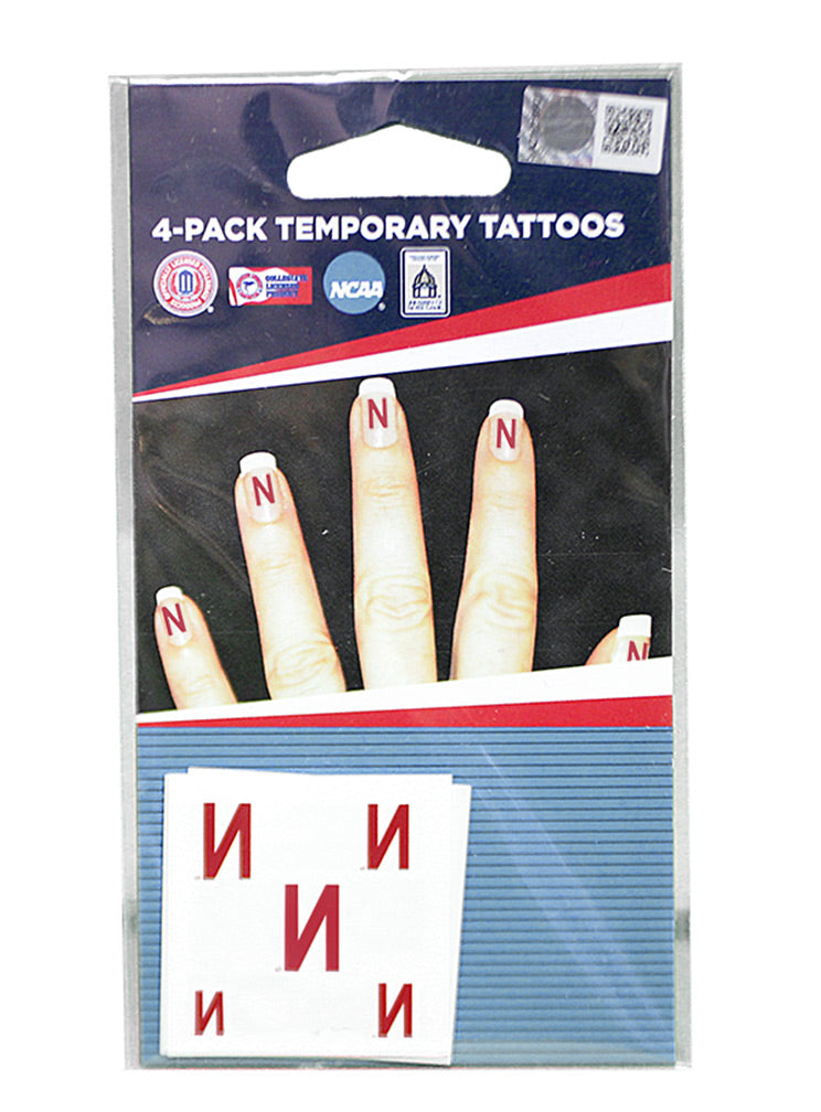 Nebraska N Temporary Nail Tats