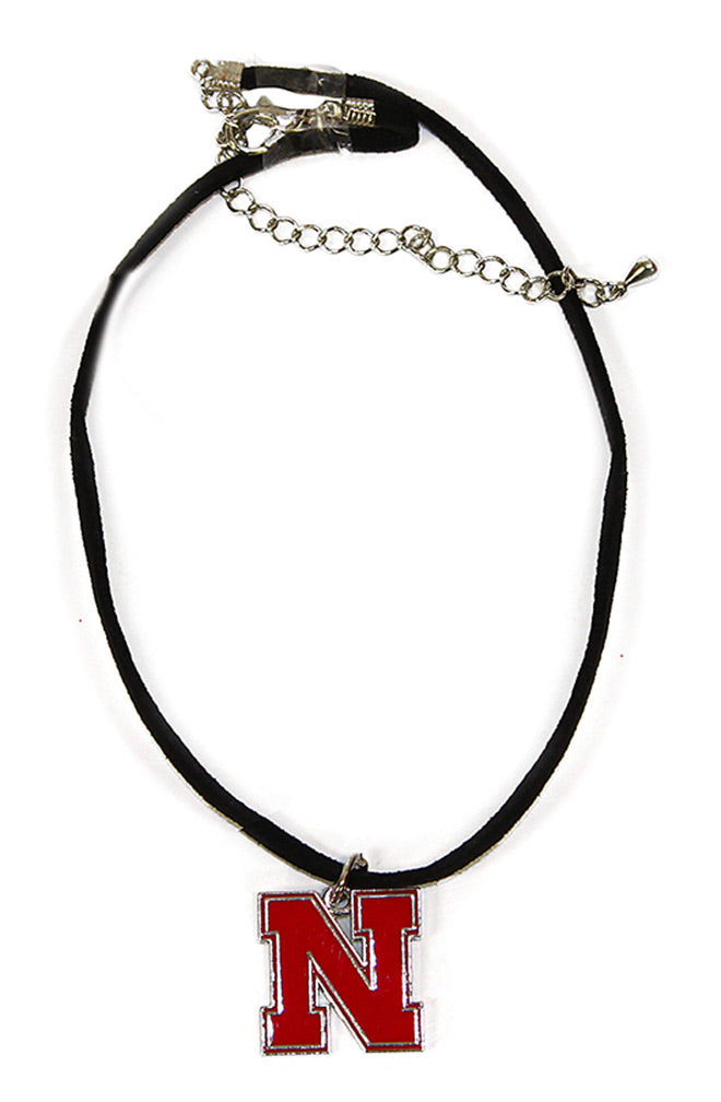 Enamel N Suede Choker Necklace
