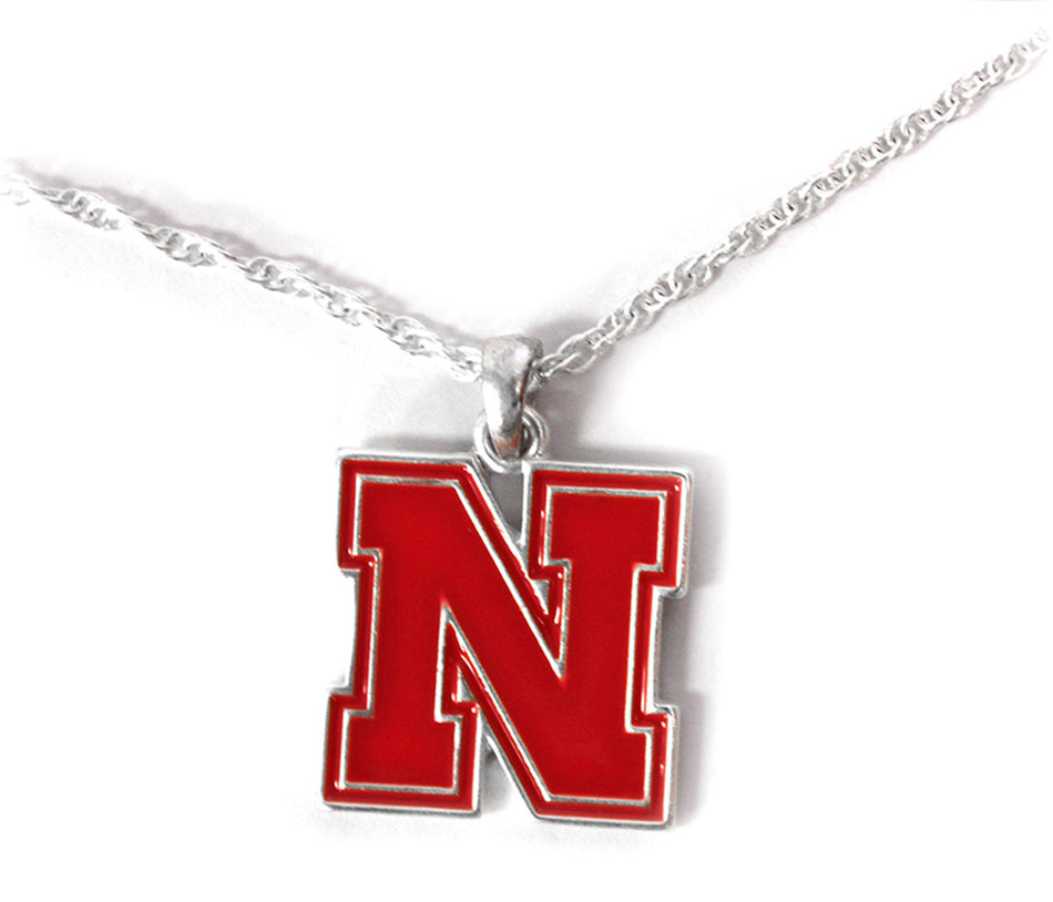 FANtastic Nebraska N logo Necklace