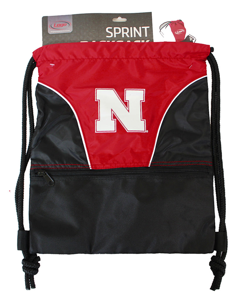 Nebraska Sprint Drawstring Backpack