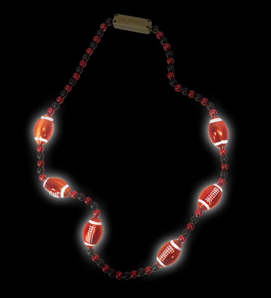 Lighted Football Beads