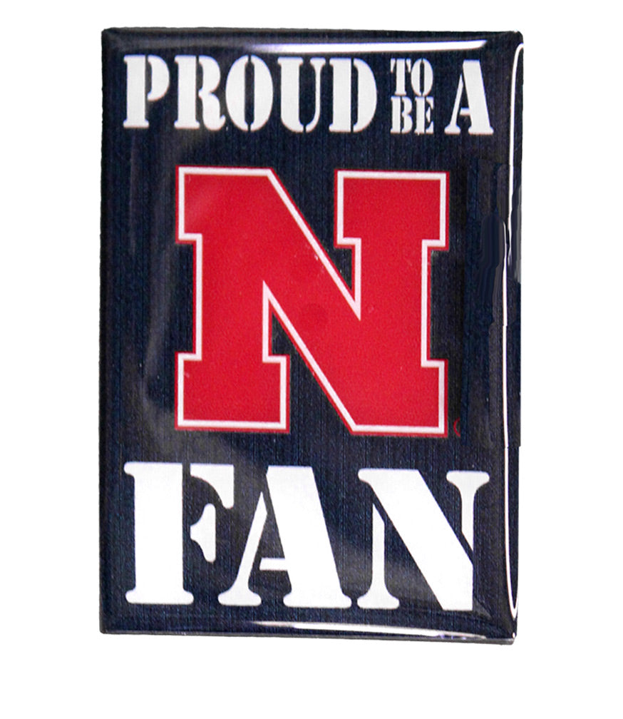 Proud Nebraska Fan Magnet