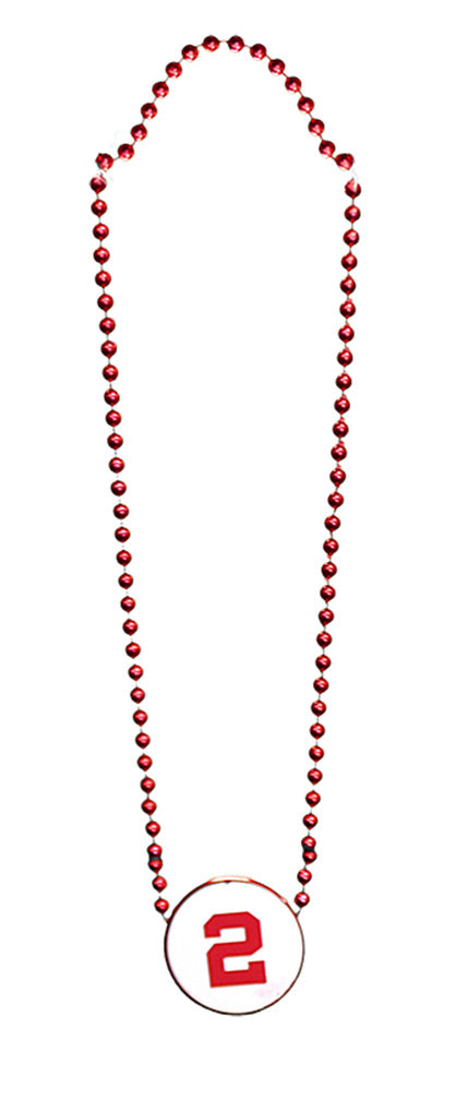 Number 2 Gameday Beads