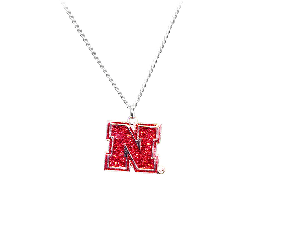 Nebraska Glitter Pendant