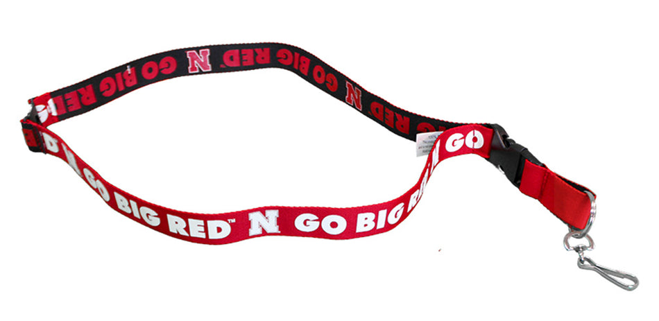 Go Big Red Lanyard