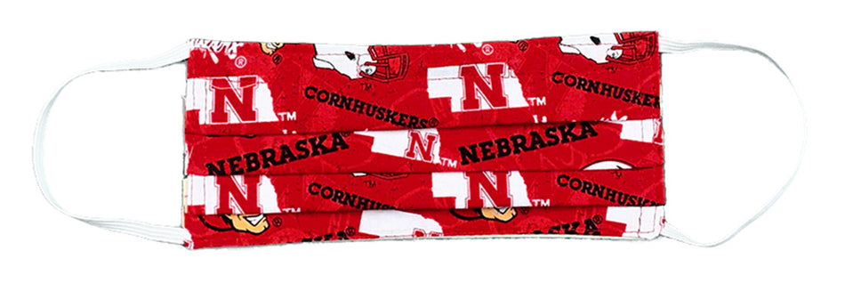 Nebraska Kids N Youth Huskers Mask