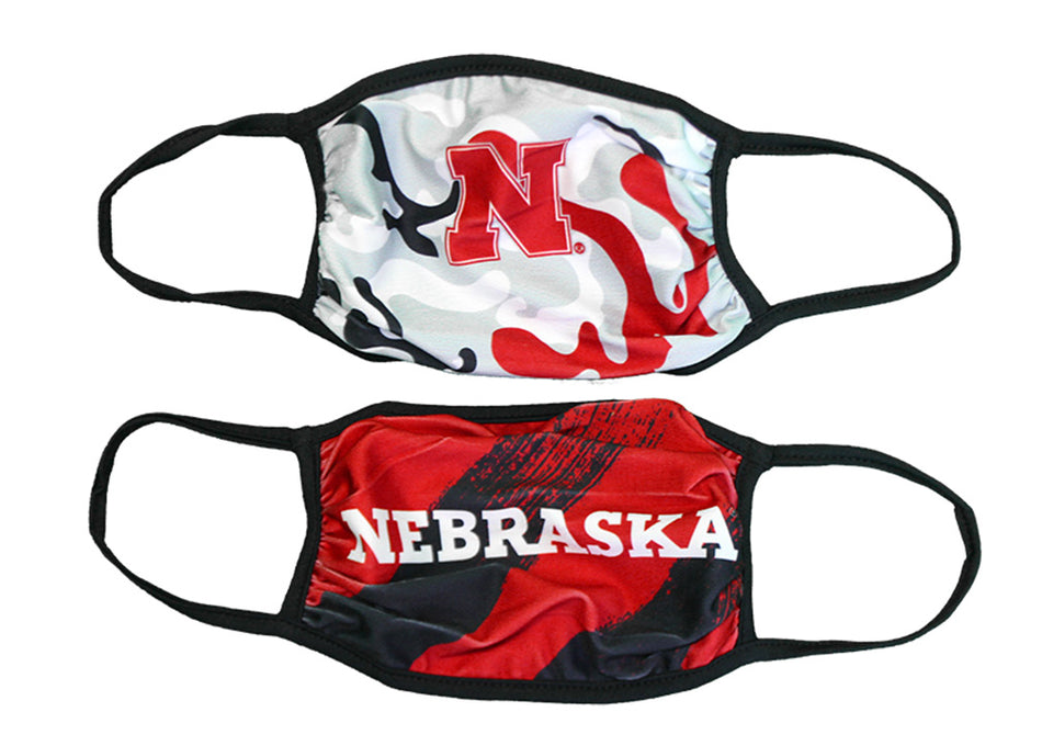 Youth Multi Color 2 Pack Husker Masks