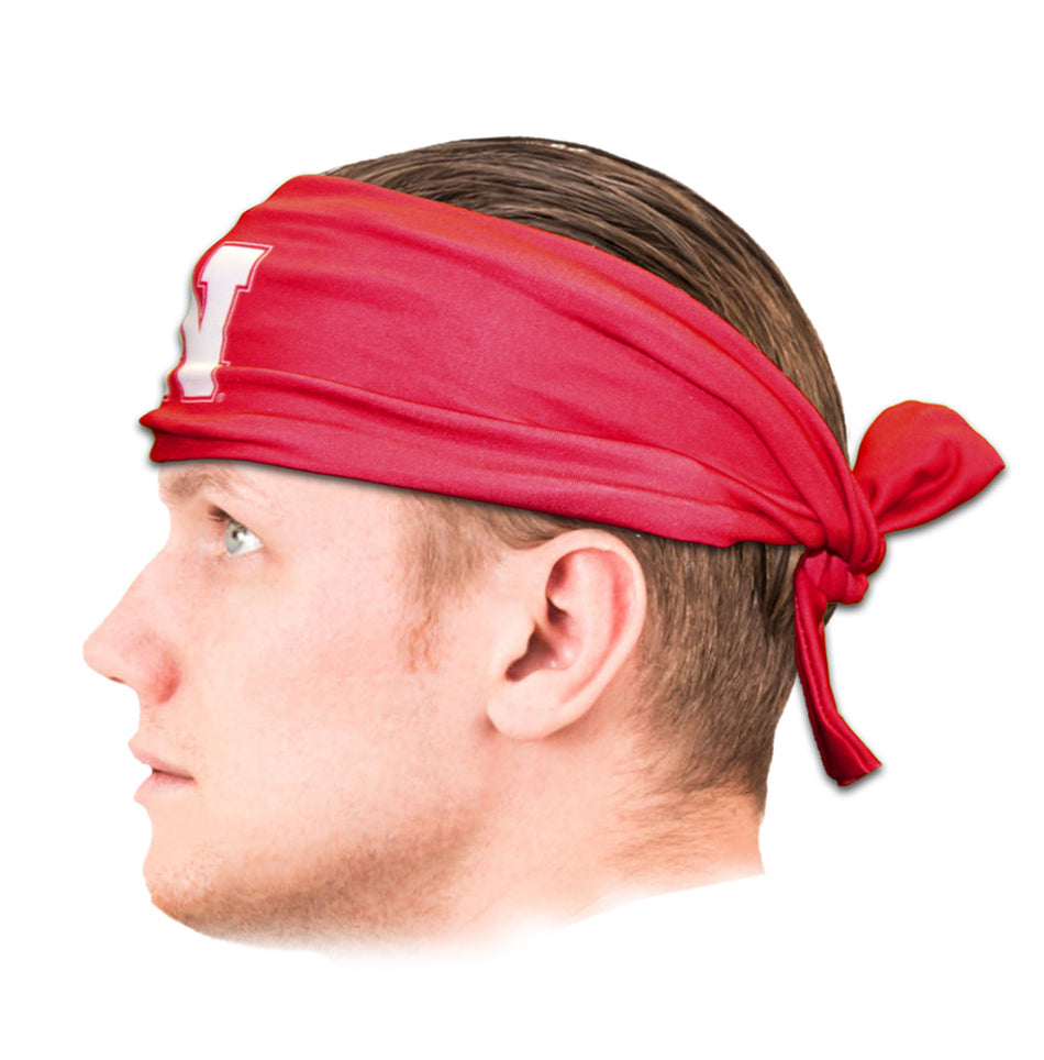 Nebraska Tie Back Headband