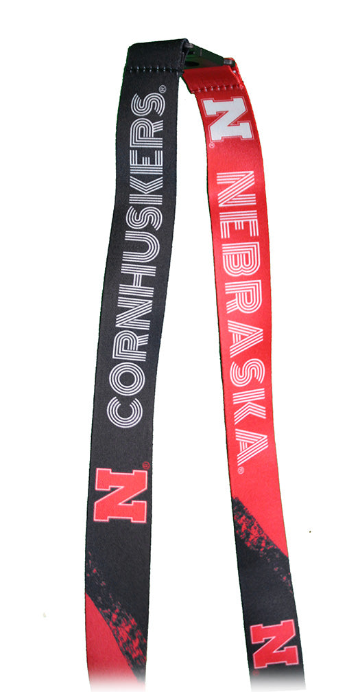 Nebraska Cornhuskers Crossfade Breakaway Lanyard