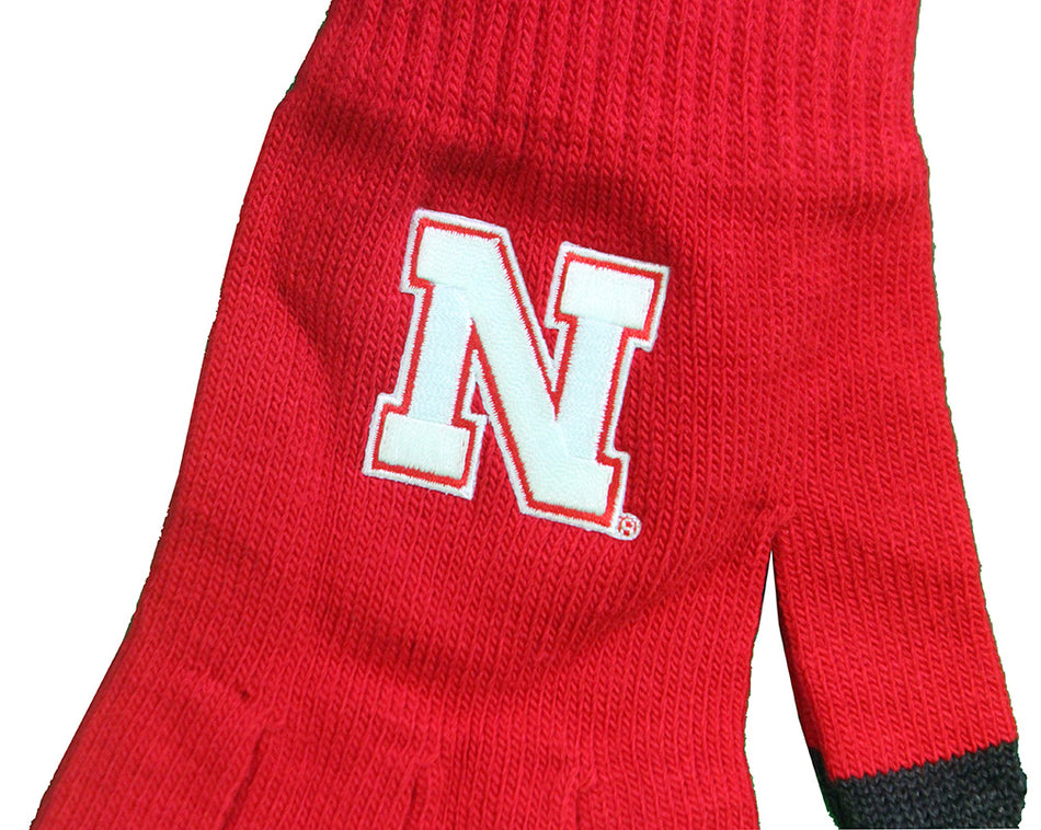 Nebraska Knit Texting Glove