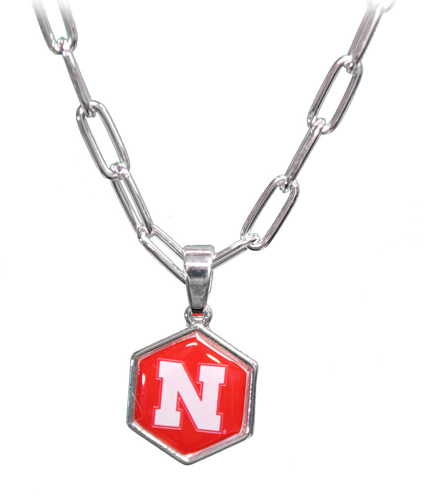 Nebraska Juno Silver Chain Necklace