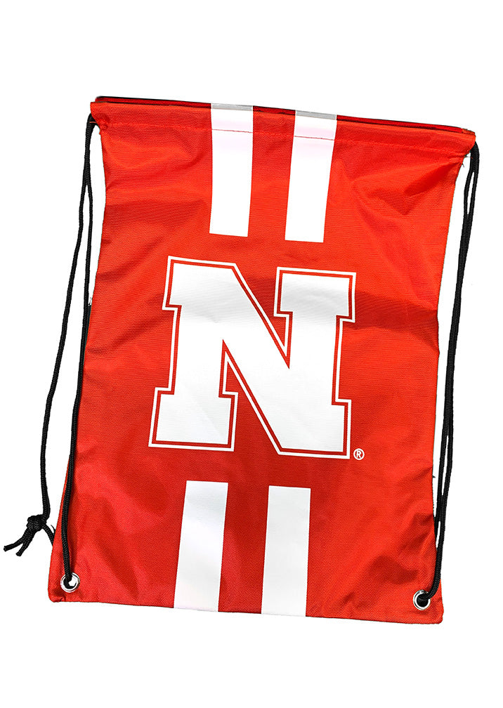 Nebraska Striped String Backpack