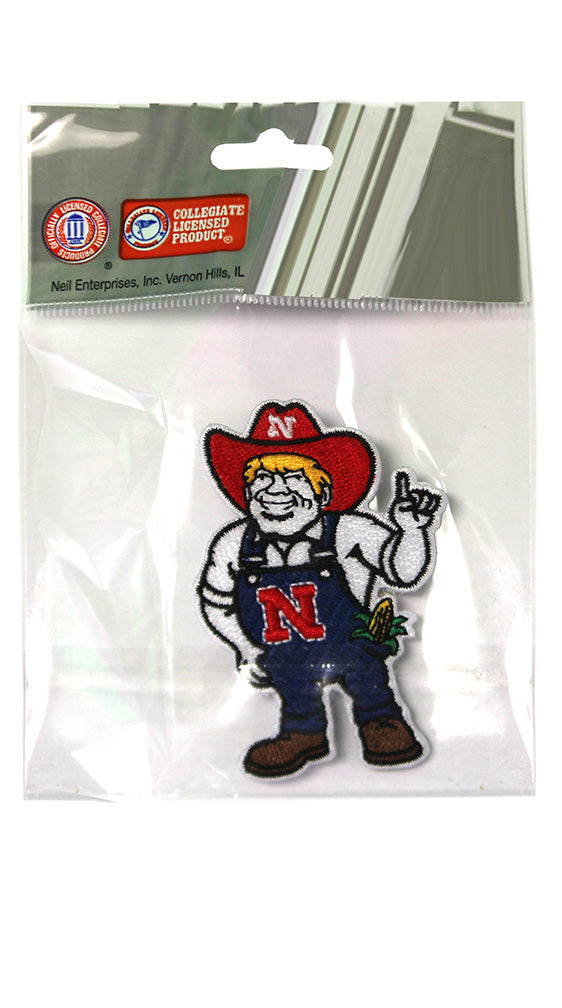 NEW HERBIE!  Herbie Husker 3 Inch Patch