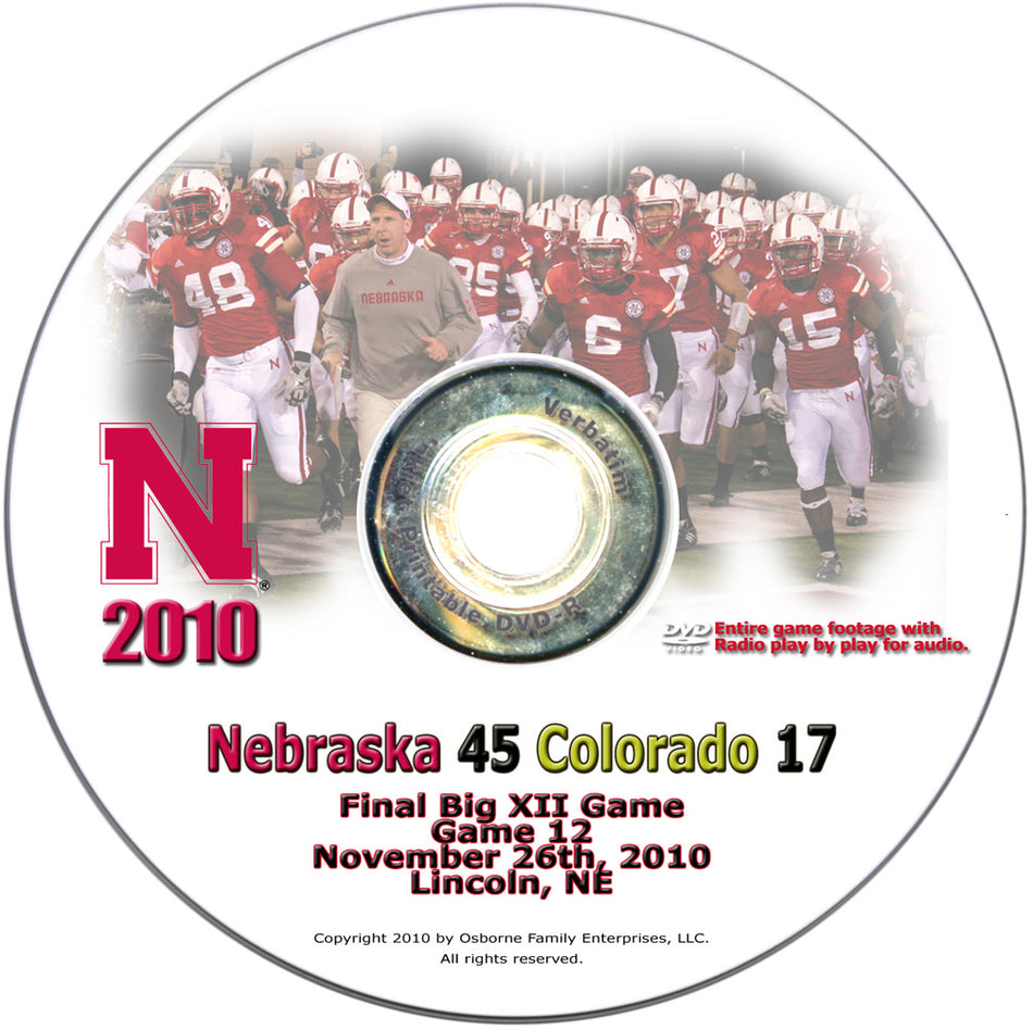 2010 Colorado on DVD