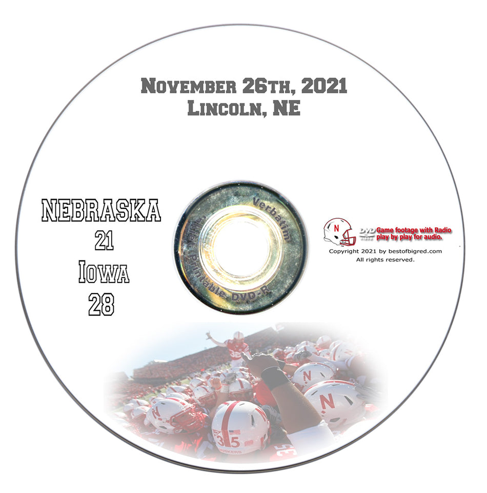 2021 Nebraska vs Iowa