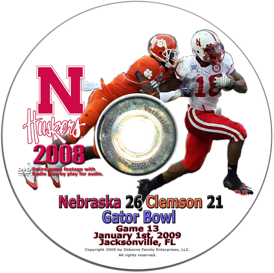 2009 Gator Bowl Game Dvd