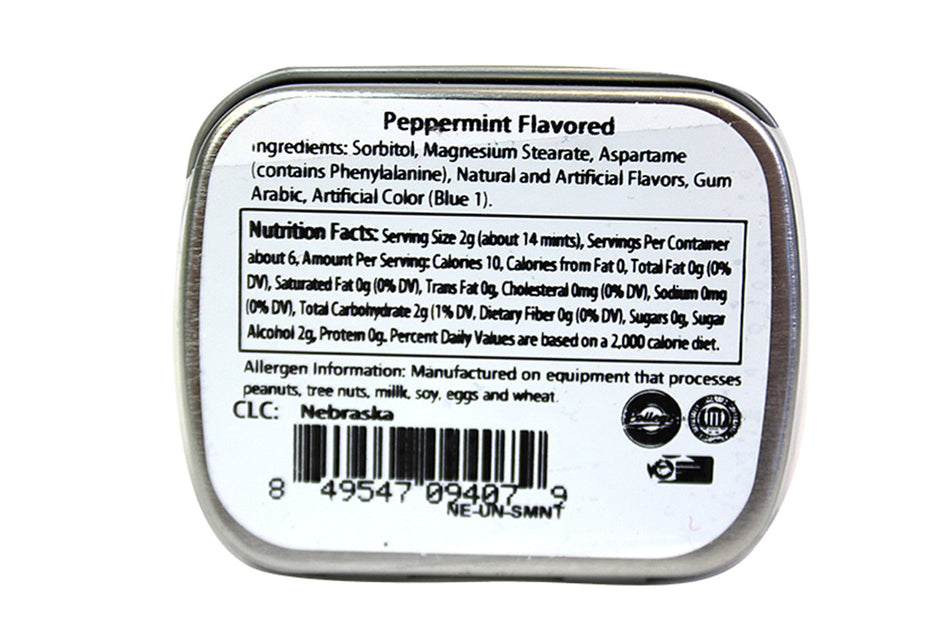 Husker Breath Mint Tin