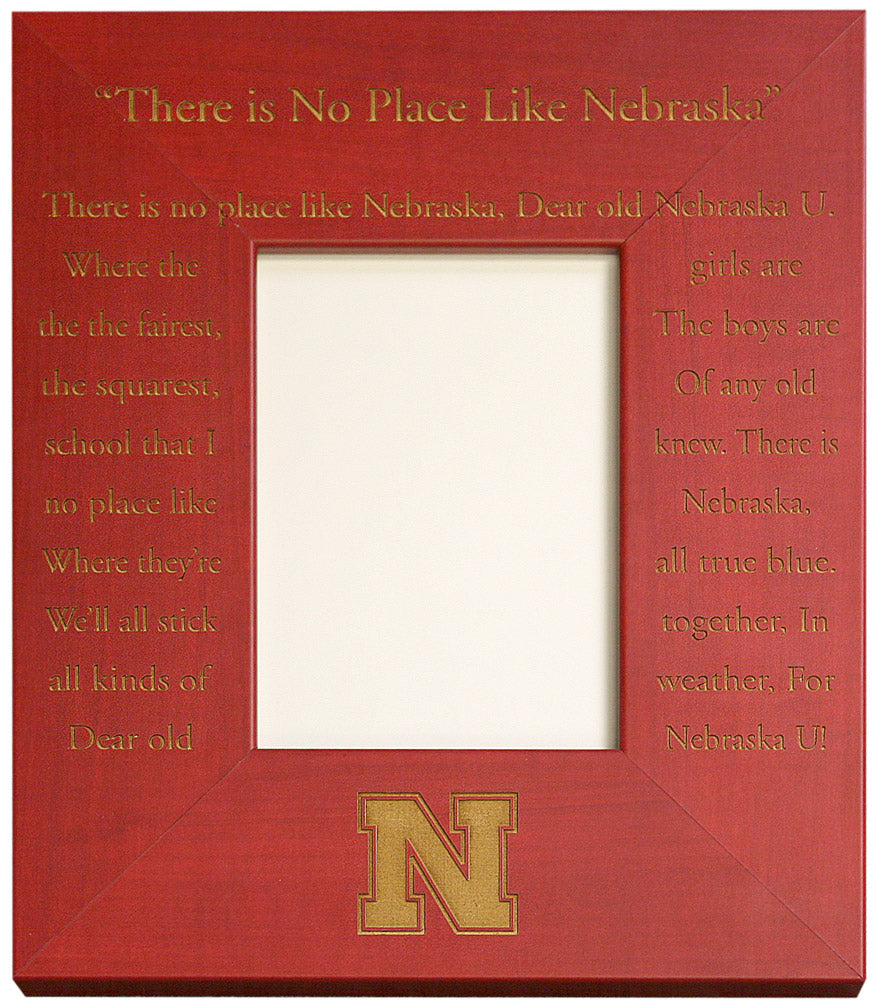 No Place Like NE 8 x 10 Frame-Vertical