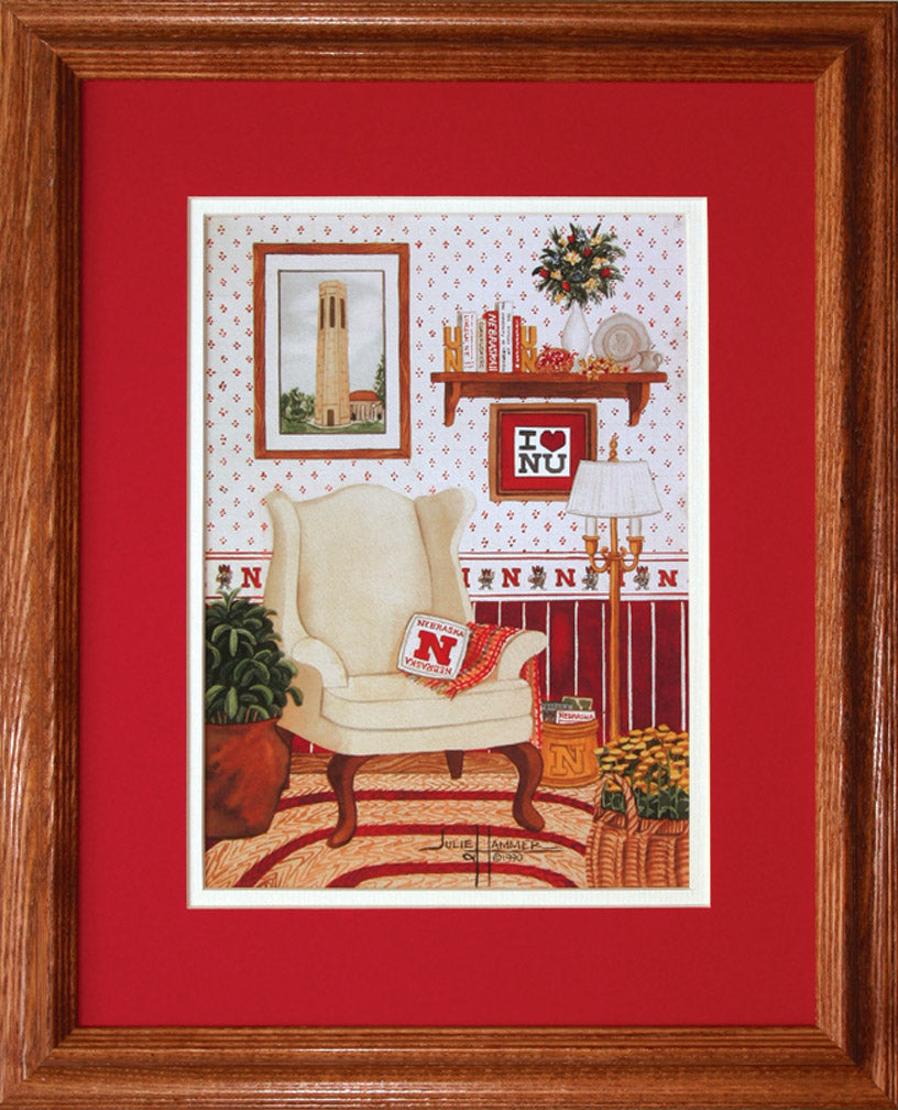 8 X 10, Framed Neb. Captured