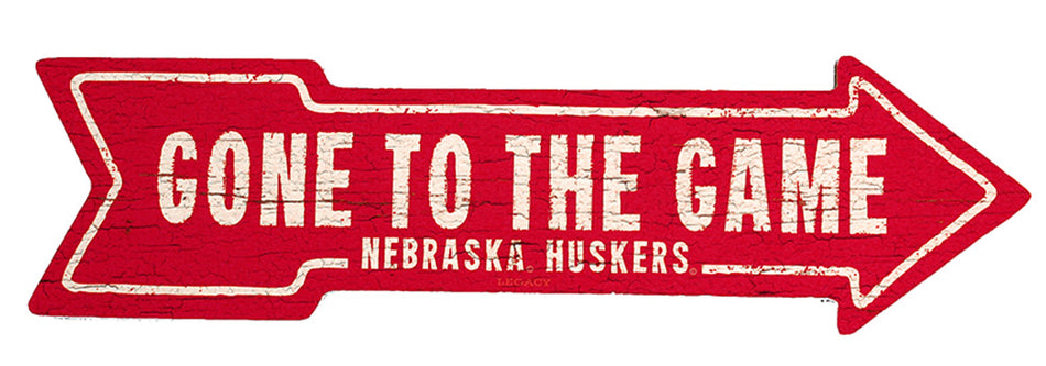Gone to Husker Game Plank