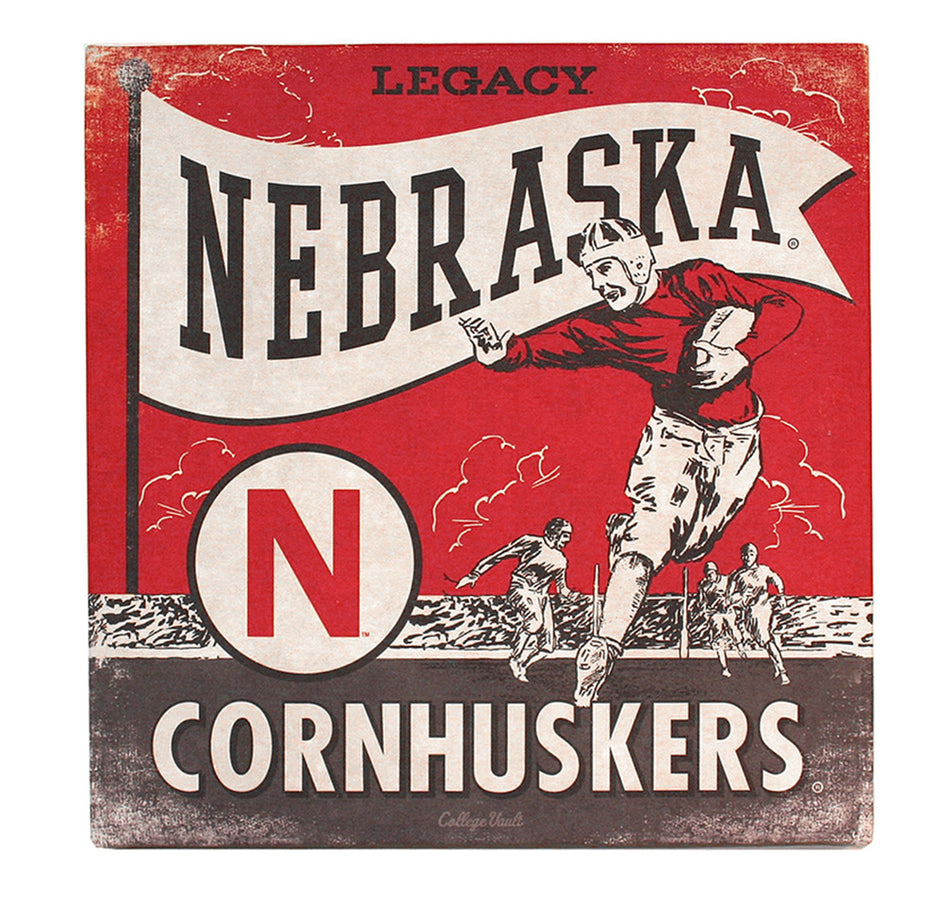 Nebraska Cornhuskers Player Canvas