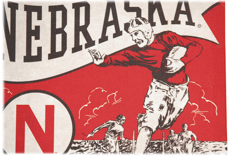 Nebraska Cornhuskers Player Canvas