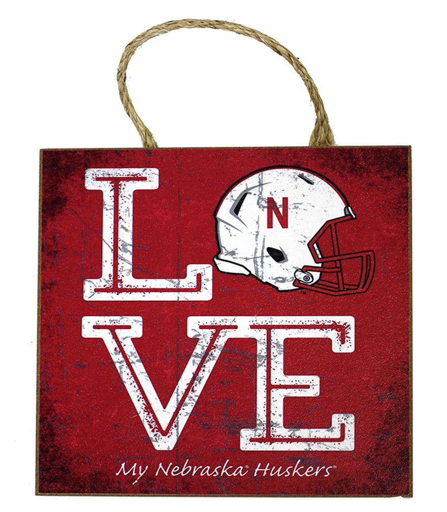 Husker Helmet Plaque