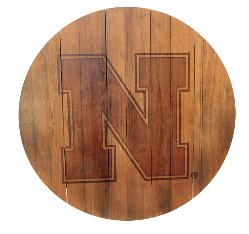 Nebraska Legacy Wall Mount Barrel Sign
